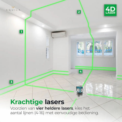 4D Kruislijnlaser