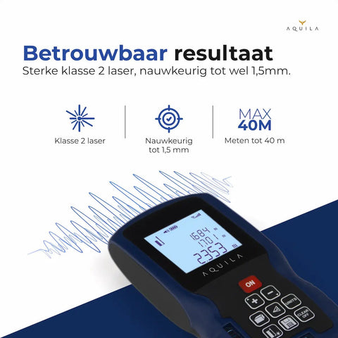 Laser afstandsmeter 40m