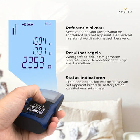 Laser afstandsmeter 40m