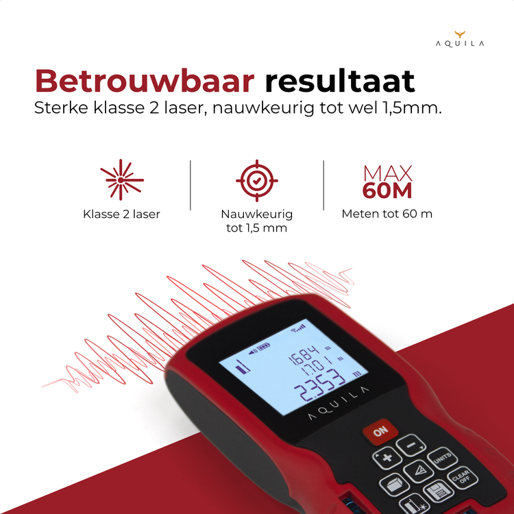 Laser afstandsmeter 60M