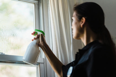 Effectief schoonmaken met onze voegenstift en raamwissers